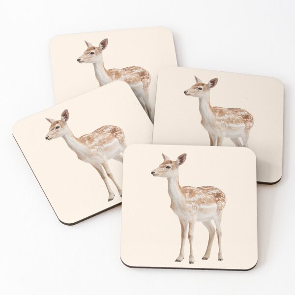 Item preview, Delicate Pastel Fawn Deer Art Print designed and sold by jianina-alondra.