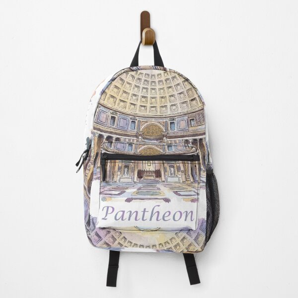 Item preview, Rome Italy Pantheon Interior Dome Watercolor Art designed and sold by NareArt.