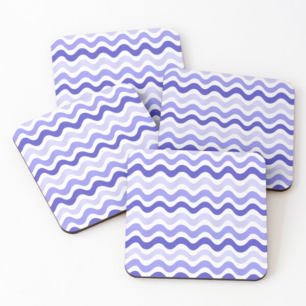 Item preview, 3D Abstract wave pattern- lavender shade designed and sold by Pattern Petals.