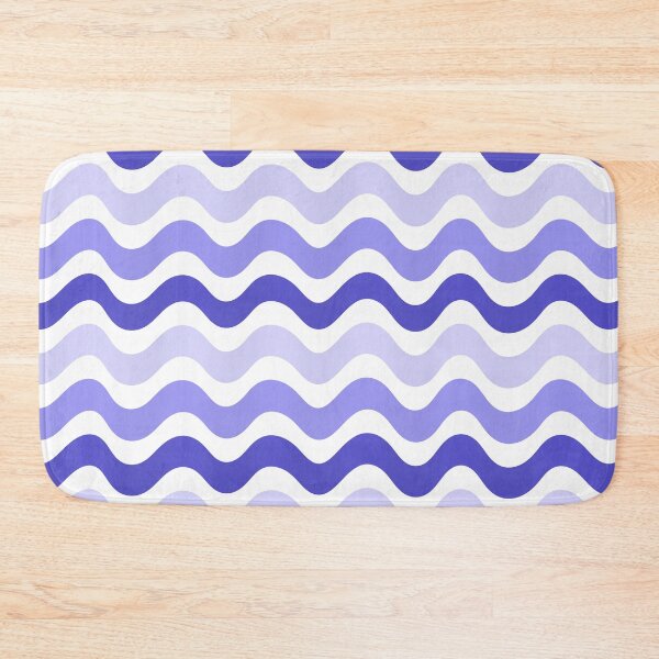 Item preview, 3D Abstract wave pattern- lavender shade designed and sold by Pattern Petals.