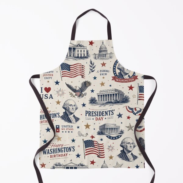 Item preview, Vintage Washington’s Birthday Americana Pattern designed and sold by Military Insignia Products.