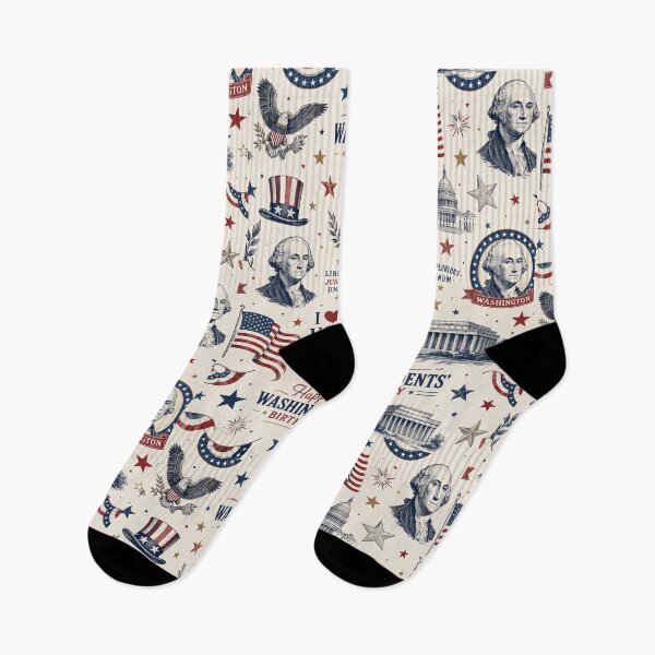 Item preview, Vintage Washington’s Birthday Americana Pattern designed and sold by Military Insignia Products.