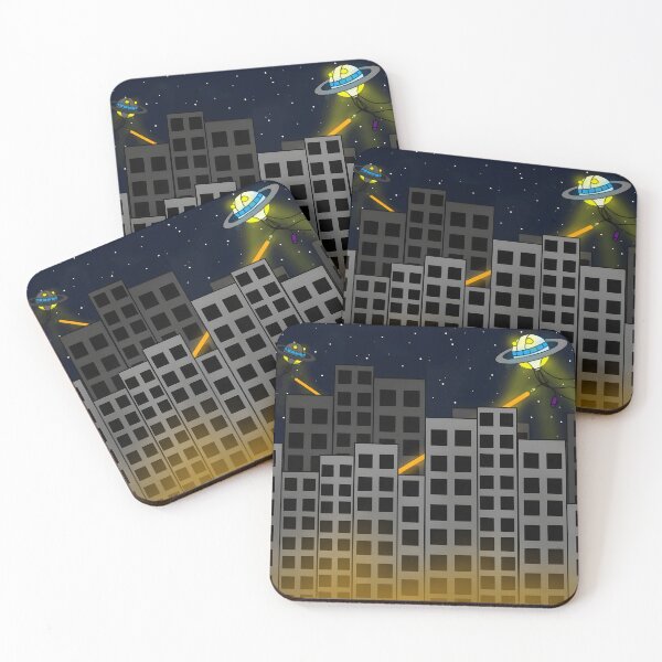 Item preview, The Night They Lit the Skyline designed and sold by noah-vyre.