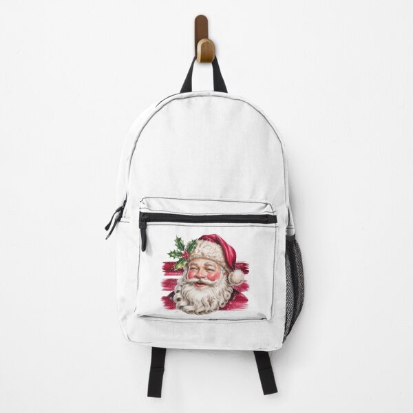 Item preview, Jolly Santa with Holly Leaves designed and sold by jkrphoto.