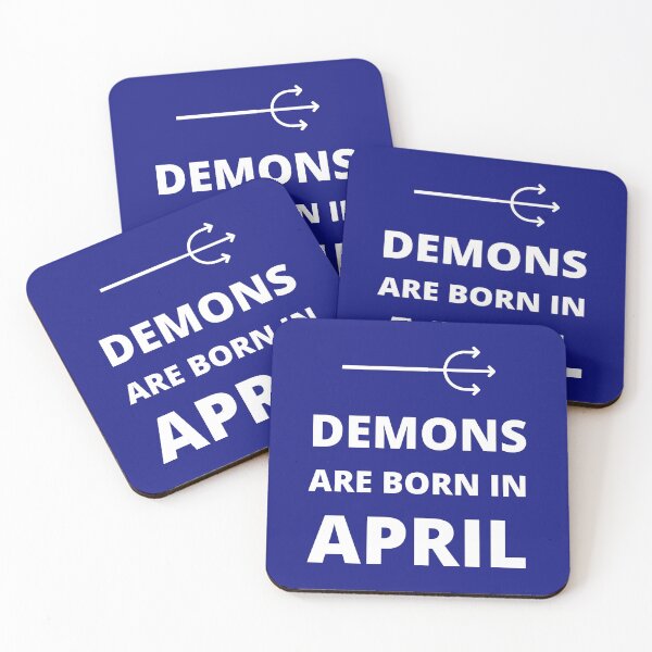 Item preview, Demons are born in April designed and sold by fev-rocks.