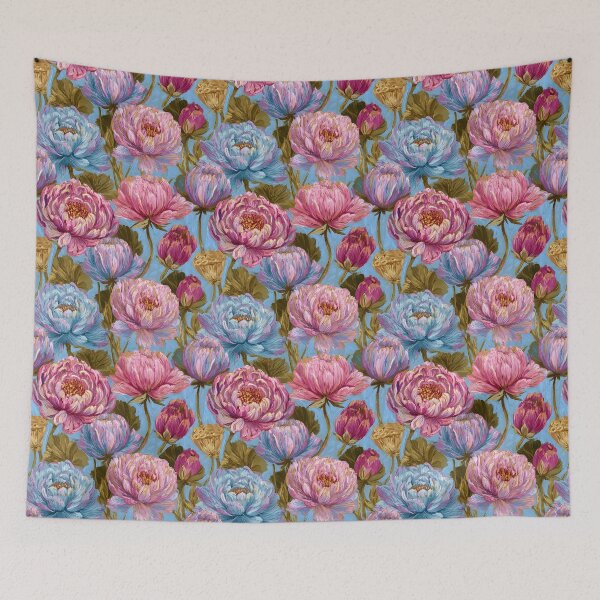 Item preview, Beautiful Lotus Texture  - Birthday Flower Pattern - Unique Gifts designed and sold by RoyalStarsPatts.