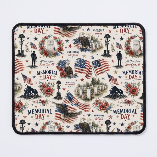 Item preview, Memorial Day Remembrance Pattern designed and sold by Military Insignia Products.