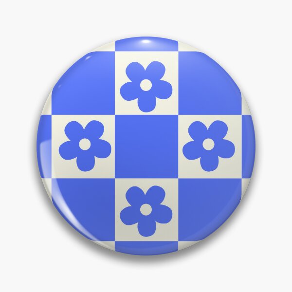 Item preview, checkered flower designed and sold by K.skadee.