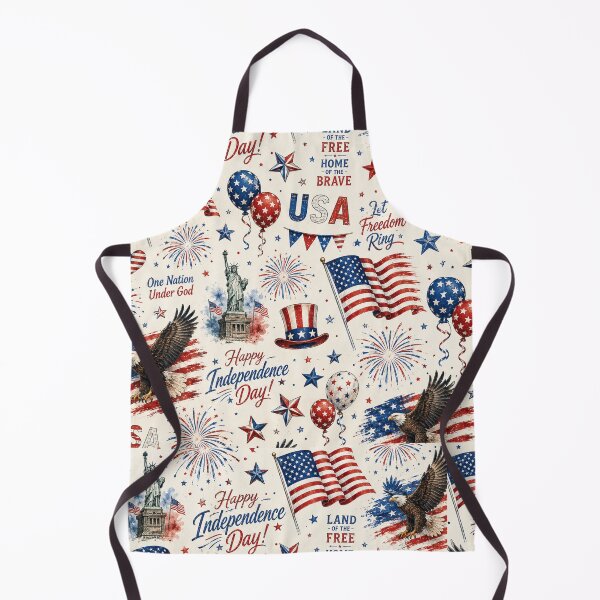 Item preview, Patriotic Independence Day Collage Pattern designed and sold by Military Insignia Products.