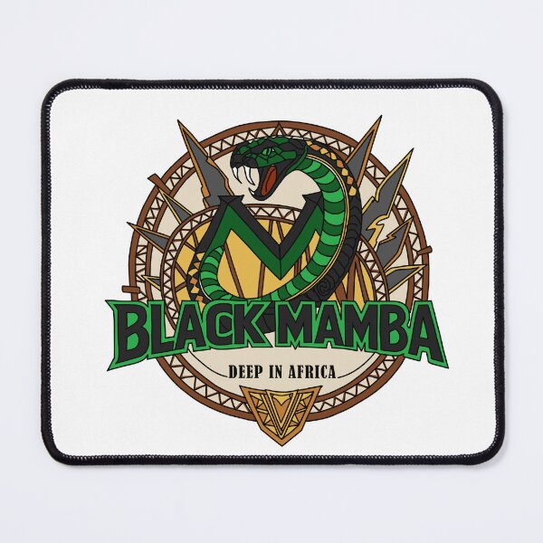 Item preview, Black Mamba Logo Illustration - Phantasialand B&M Inverted Ride (Theme Park Fan Art) designed and sold by FoolishDreamers.