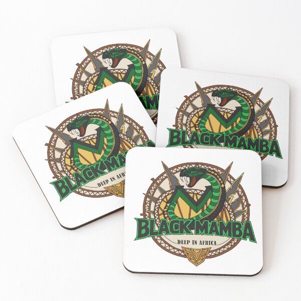 Item preview, Black Mamba Logo Illustration - Phantasialand B&M Inverted Ride (Theme Park Fan Art) designed and sold by FoolishDreamers.