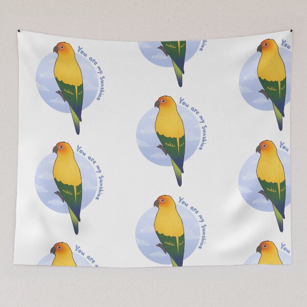 Item preview, You are my sunshine — Sun Conure designed and sold by Sonderdaisies.