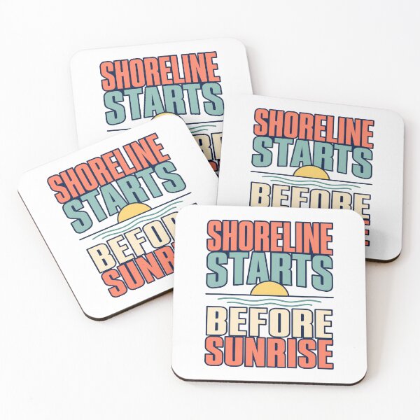 Item preview, Shoreline Starts Before Sunrise designed and sold by aihrgdesign.