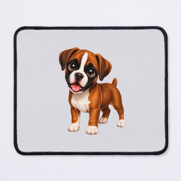 Item preview, Cute Boxer Puppy Illustration designed and sold by BackgroundND.