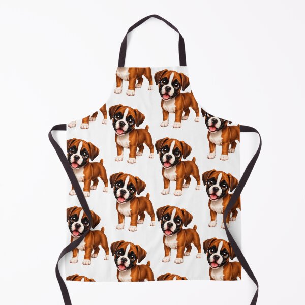 Item preview, Cute Boxer Puppy Illustration  designed and sold by BackgroundND.
