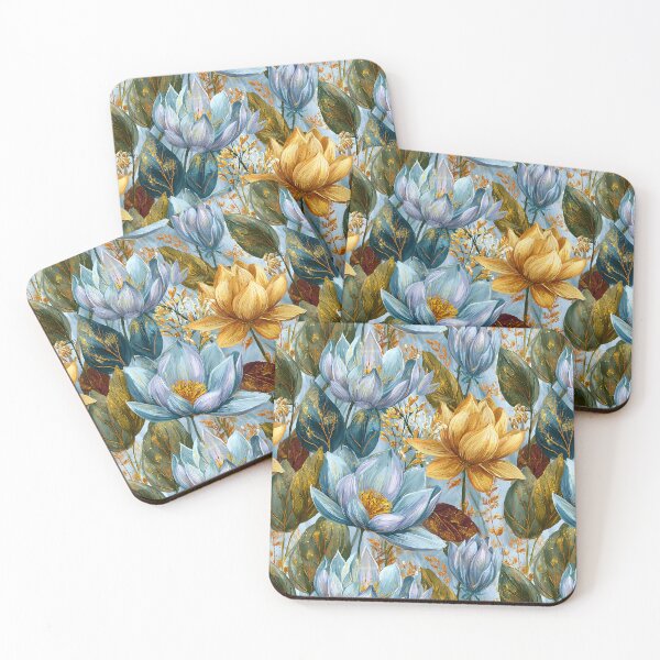 Item preview, Ornamental Lotus Flower  - Birth Flower Pattern - Unique Gifts For Women designed and sold by RoyalStarsPatts.