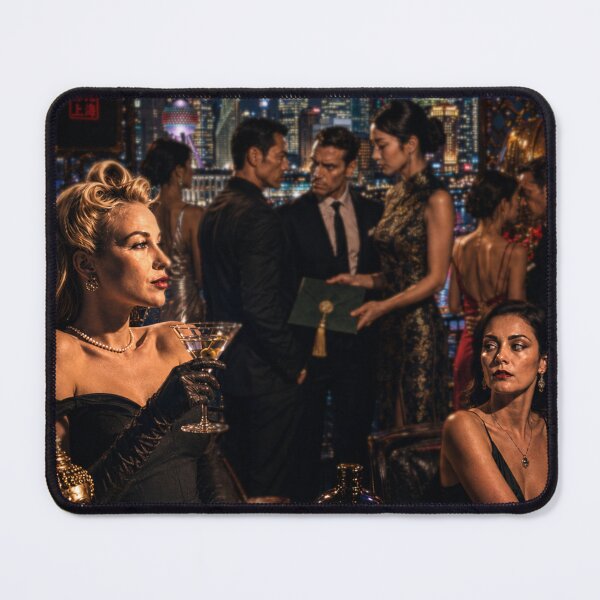 Item preview, Moon Over Shanghai — The Quiet Wars of Buddha Bar designed and sold by Sanctum Icons.