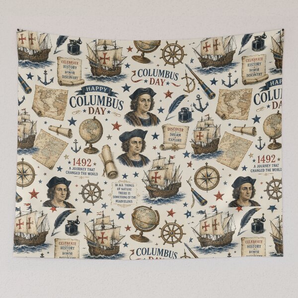 Item preview, Columbus Day designed and sold by Military Insignia Products.