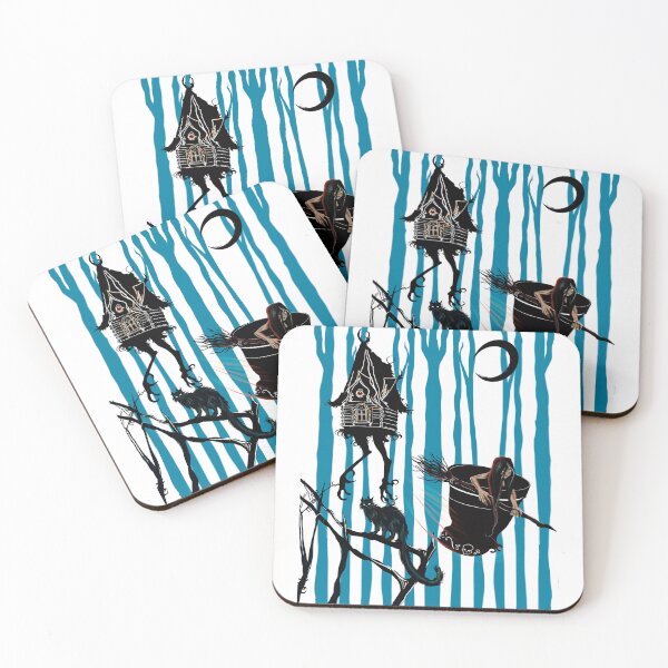 Item preview, Baba Yaga's Flight (Blue forest) designed and sold by xsaxsandra.