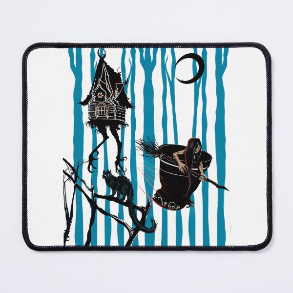 Item preview, Baba Yaga's Flight (Blue forest) designed and sold by xsaxsandra.