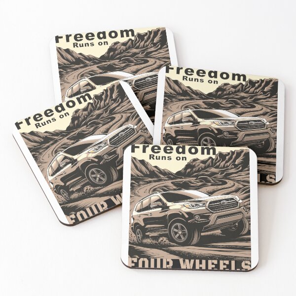 Item preview, Freedom runs on Four Wheels designed and sold by Concept-Hub.