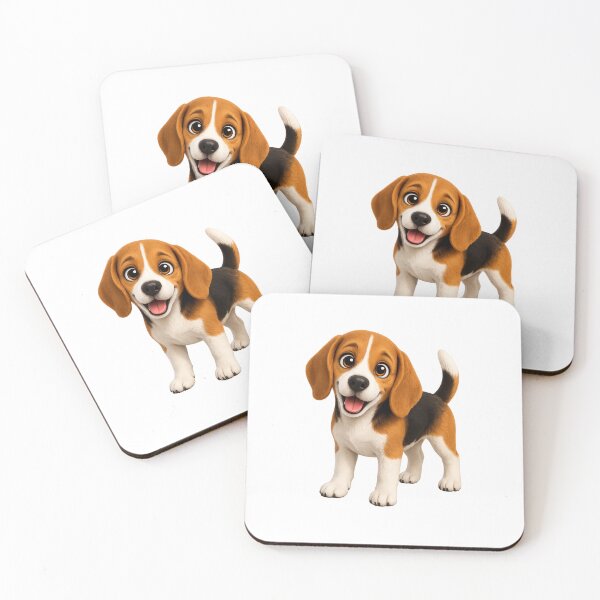 Item preview, Cute Beagle Puppy Illustration  designed and sold by BackgroundND.