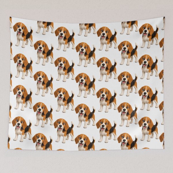Item preview, Cute Beagle Puppy Illustration  designed and sold by BackgroundND.
