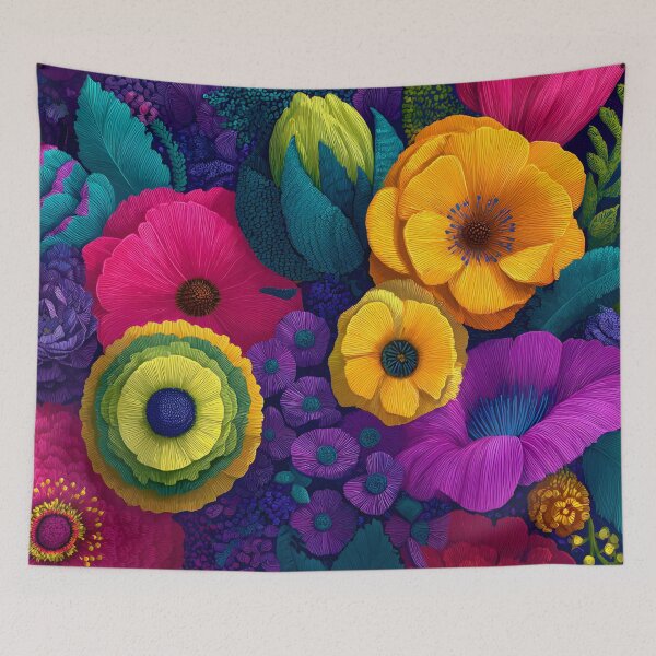 Item preview, Vivid color flowers designed and sold by ScienceRex.