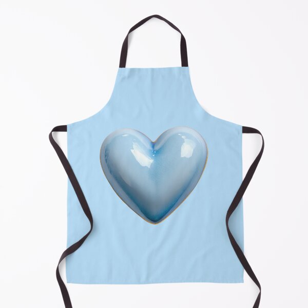 Item preview, Blue Glossy Heart 3D Render Art designed and sold by jianina-alondra.