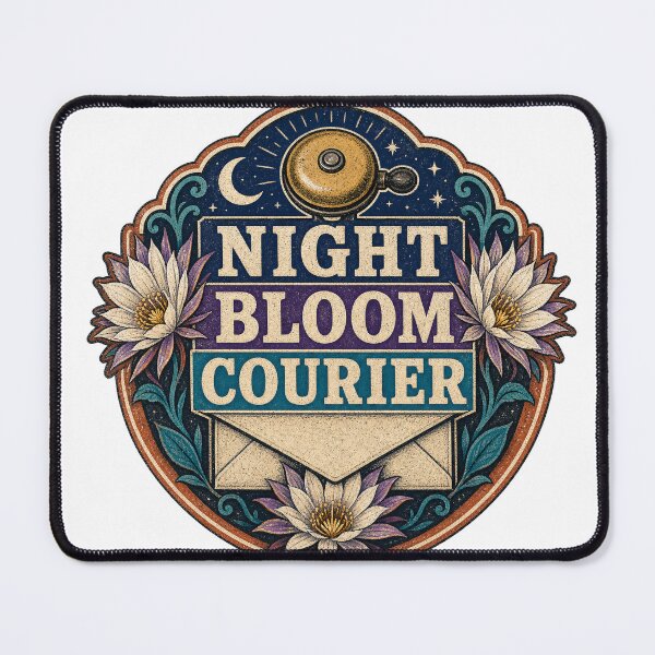 Item preview, Night Bloom Courier designed and sold by aihrgdesign.