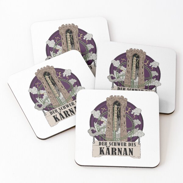 Item preview, Der Schwur des Kärnan Logo Illustration - Hansa-Park Hyper Ride (Theme Park Fan Art designed and sold by FoolishDreamers.