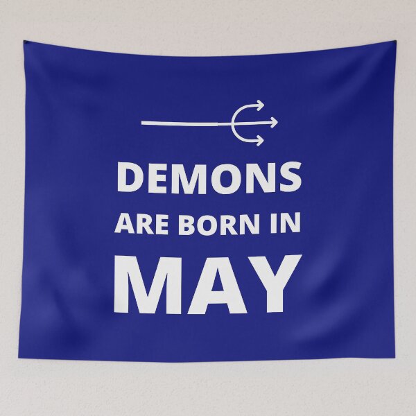 Item preview, Demons are born in May designed and sold by fev-rocks.