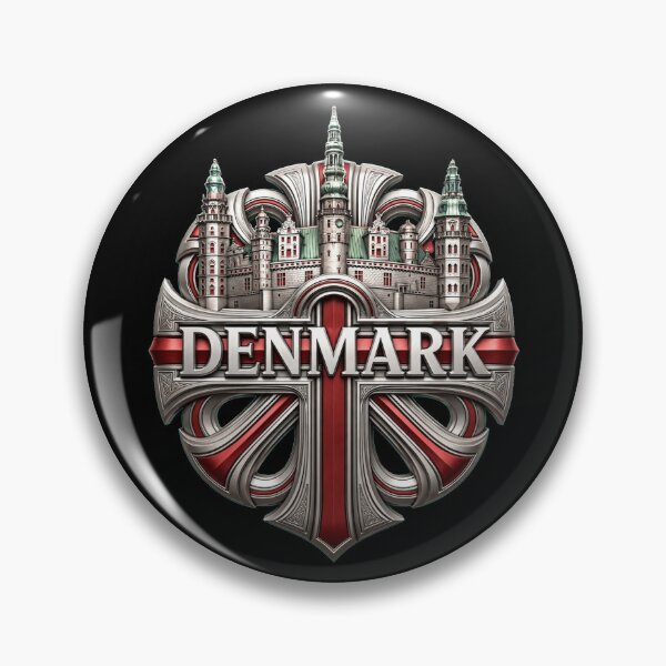 Item preview, Denmark Danish Flag Design, Denmark Flag Shirt, Danish Pride, Nordic Cross Flag, Copenhagen Denmark, Scandinavian Heritage, Viking Culture, National Pride Graphic designed and sold by Typologystudios.