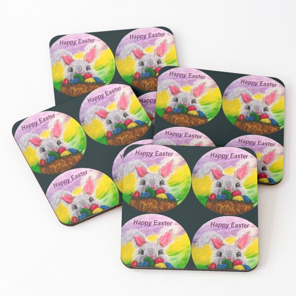 Item preview, Happy Easter designed and sold by SquaresArt.