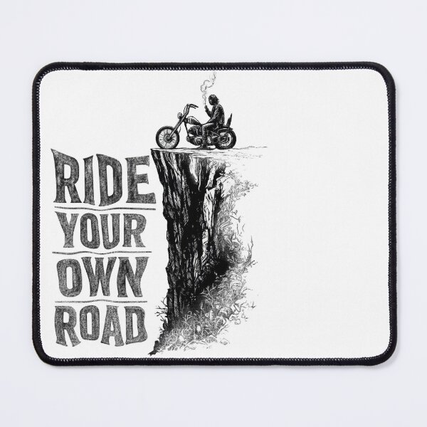 Item preview, Ride Your Own Road Motorcycle Biker Vintage Graphic designed and sold by SK ArtNest.