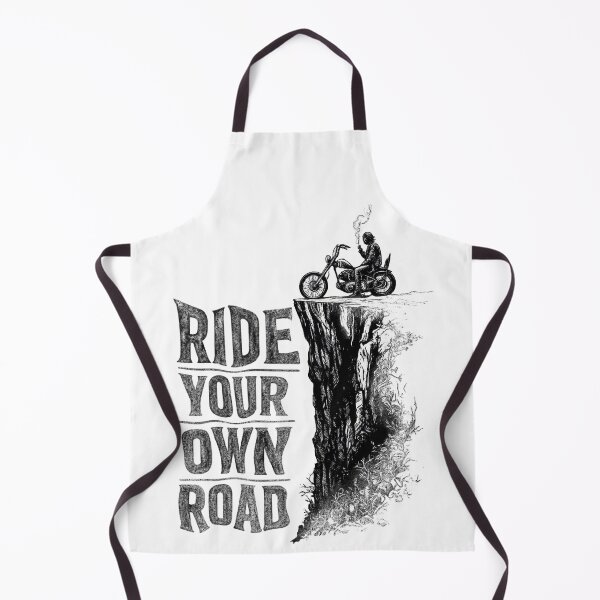Item preview, Ride Your Own Road Motorcycle Biker Vintage Graphic designed and sold by SK ArtNest.