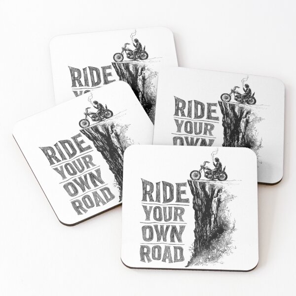Item preview, Ride Your Own Road Motorcycle Biker Vintage Graphic designed and sold by SK ArtNest.