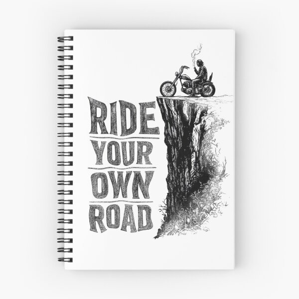Item preview, Ride Your Own Road Motorcycle Biker Vintage Graphic designed and sold by SK ArtNest.