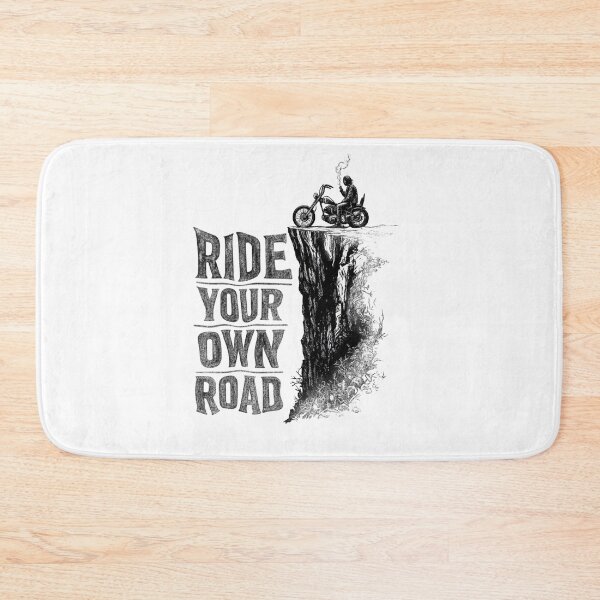 Item preview, Ride Your Own Road Motorcycle Biker Vintage Graphic designed and sold by SK ArtNest.