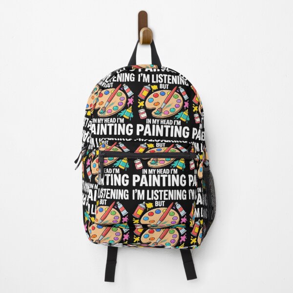 Item preview, I'm Listening but in My Head I'm Painting Funny Artist designed and sold by FreshVibe Prints.