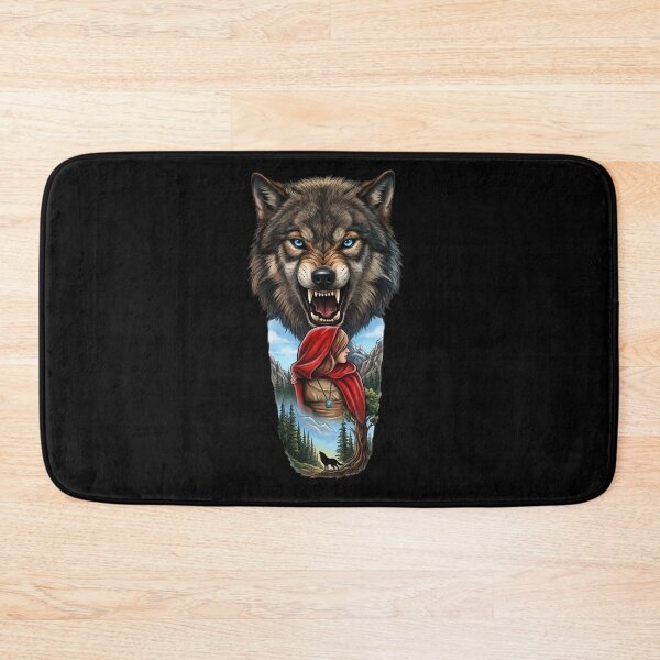 Item preview, Little Red Riding Hood Alpha Wolf Dark Fantasy designed and sold by RoyalDeluxGo.