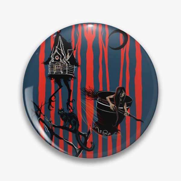 Item preview, Baba Yaga's Flight (Red forest) designed and sold by xsaxsandra.