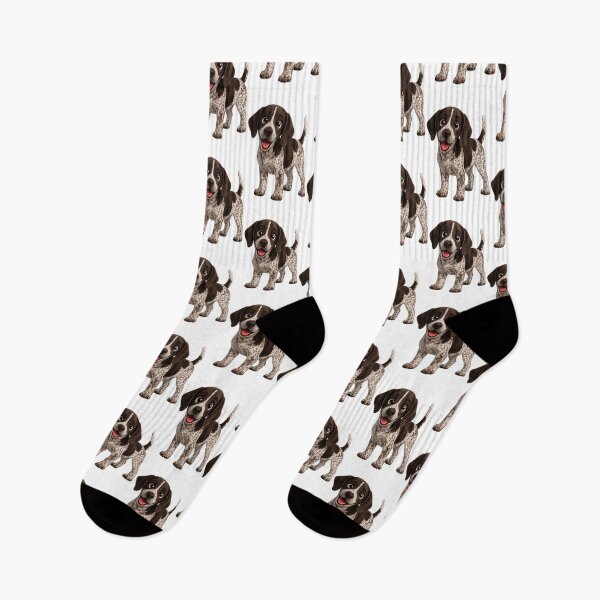 Item preview, Cute German Shorthaired Pointer Puppy Illustration  designed and sold by BackgroundND.