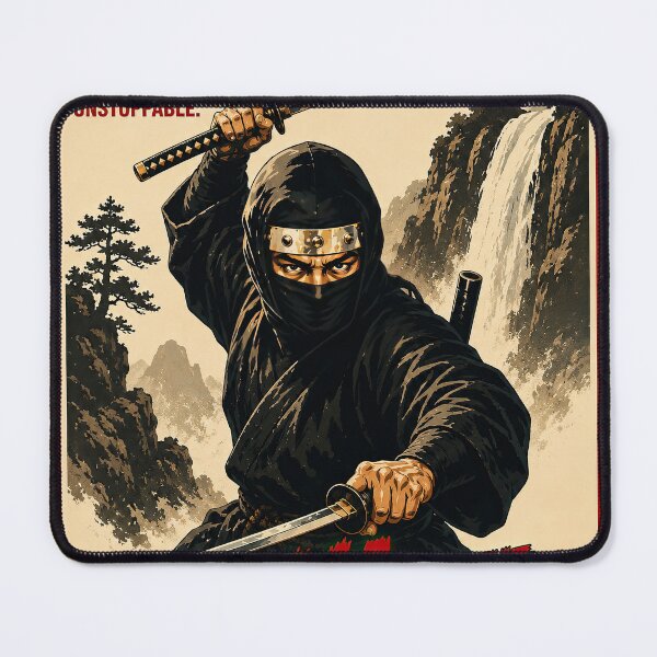 Item preview, Ninja in the Dragon's Den Vintage Ninja Movie Poster Art designed and sold by obstinator.