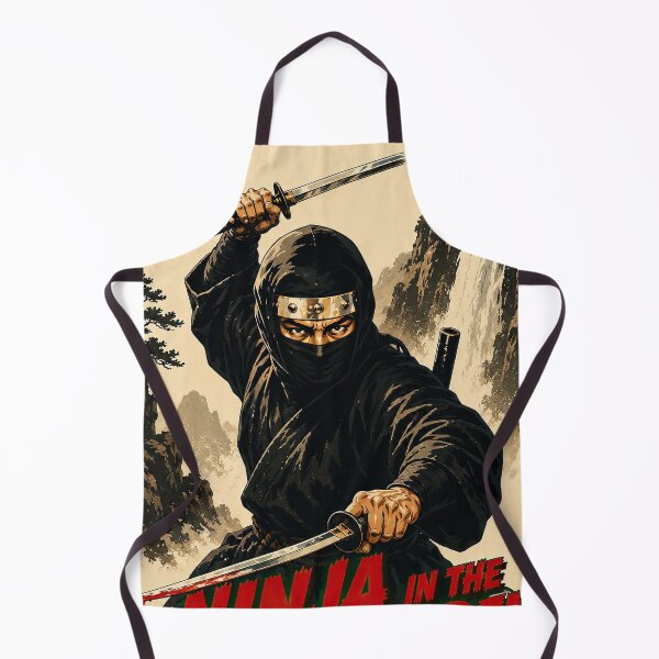 Item preview, Ninja in the Dragon's Den Vintage Ninja Movie Poster Art designed and sold by obstinator.