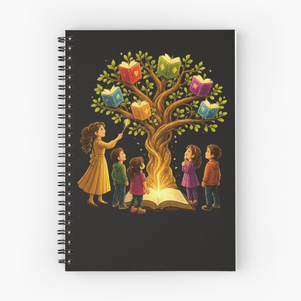 Item preview, Magical Storytelling Tree of Knowledge | Teacher & Librarian Gift | Classroom Reading Decor | Educational Book Lover Art designed and sold by yochatees.
