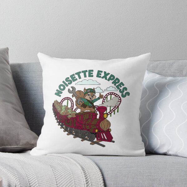 Item preview, Noisette Express Logo Illustration - Nigloland Family Ride (Theme Park Fan Art) designed and sold by FoolishDreamers.