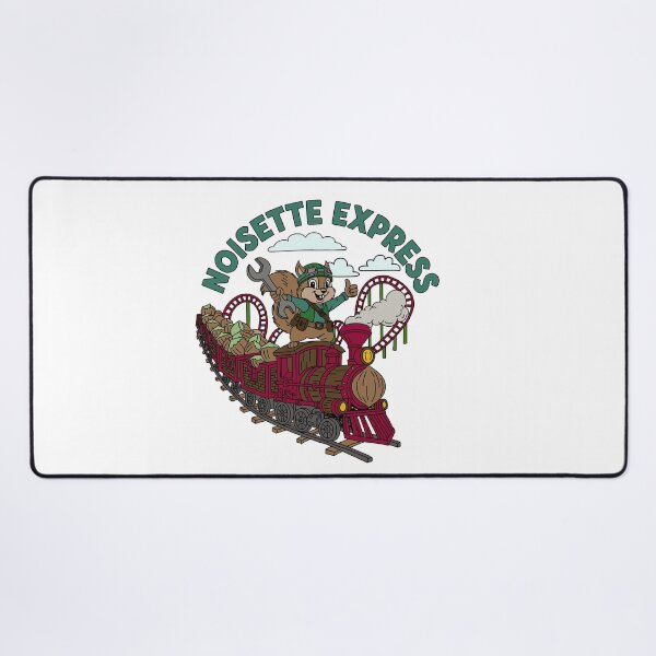 Item preview, Noisette Express Logo Illustration - Nigloland Family Ride (Theme Park Fan Art) designed and sold by FoolishDreamers.