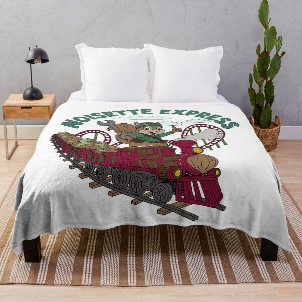 Item preview, Noisette Express Logo Illustration - Nigloland Family Ride (Theme Park Fan Art) designed and sold by FoolishDreamers.