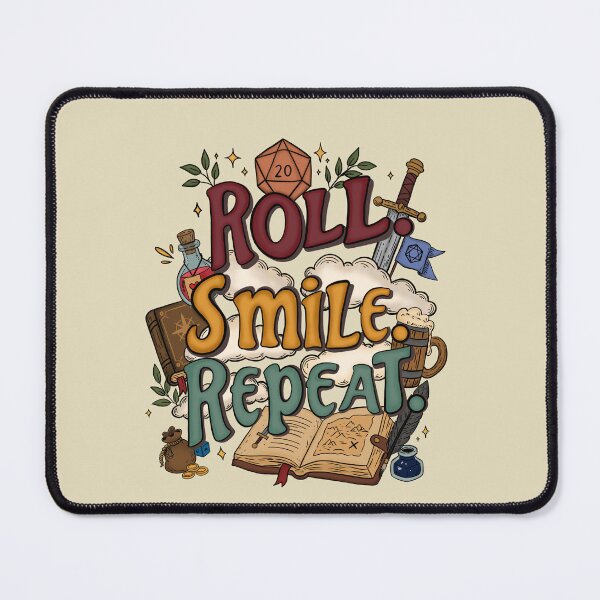 Item preview, Roll Smile Repeat Tabletop RPG designed and sold by Tiny Tavern Tales.
